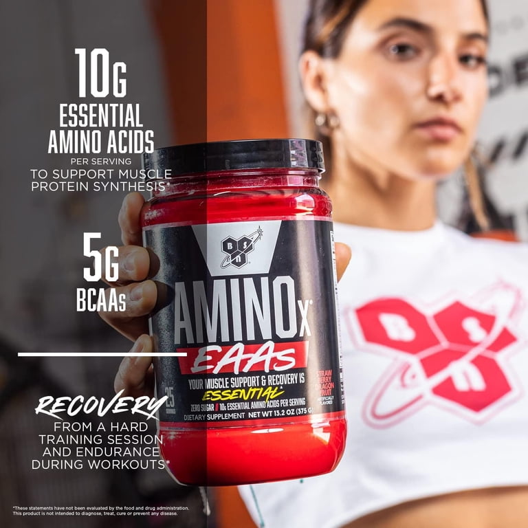 BSN AminoX, EAAs, Muscle Support & Recovery, Watermelon Smash
