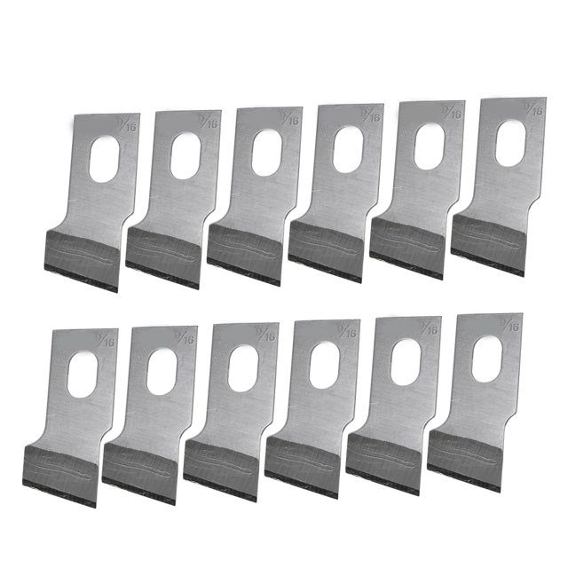 Juego de cuchillas para máquina de ojal recto 781, 12 Uds., accesorio para máquina de coser Industrial (9/16)