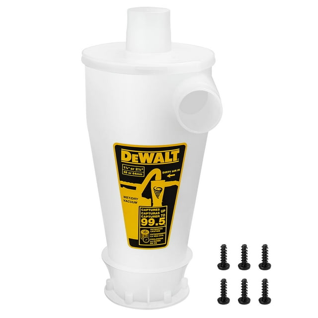 Séparateur de Poussière DEWALT DXCS001 pour Aspirateurs d'Atelier Humide/sec