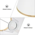 thumbnail image 2 of BESTOYARD 1Pc Decorative Cloth Lamp Shade White Light Cover for Floor and Wall Lamps, 2 of 5