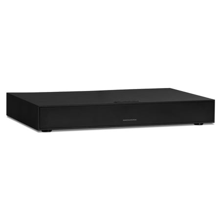 Magnasonic Soundbase TV Speaker System with Powerful 60W Sound, 2.1 Home Theater Audio with built-in Subwoofer, Bluetooth, HDMI ARC, AUX, USB Playback, for Movies, Gaming & Music