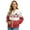 Christmas Snowflake Snowman, variant on Xixirimido Women's Casual Jacket Lightweight Bomber Jackets with Pockets Windbreaker Zip-up Varsity Jackets Fall Outerwear, Boho Floral Hearts, Medium