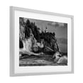 thumbnail image 2 of Stupell Industries Transitional Rising Tide at Cape Gray Framed Print Under Glass, 23 x 17, by Rick Berk, 2 of 8