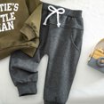 thumbnail image 6 of Ulanda Aunties Little Man Baby Boy Outfit 2Pcs Fall Winter Long Sleeve Tops and Pants Set Toddler Boys 2Pcs Infant Fall Winter Clothes (Green, 12-18 Months), 6 of 9