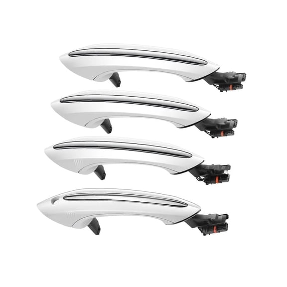 4Pcs Exterior Door Handle Front Rear Left Right for BMW 535i 550i 520i 528i 640i 51217231931 51217231934 51217231933 51217231934