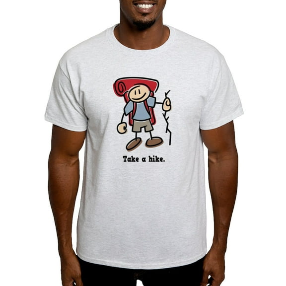 CafePress - Cute Take A Hike Light T Shirt - Men's Classic Graphic T-Shirt