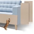 thumbnail image 1 of Tapete rascador para gatos de escalada de 39.4 x 15.8 pulgadas, para rascar gatos, reemplazo autoadhesivo, protector de muebles para arañazos de gatos (beige), 1 of 7