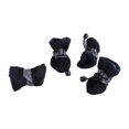 thumbnail image 5 of Luxsea 4 Pcs/lot Waterproof Dog Shoes with Cashmere Warm Inner, Anti-slip Shoes for Small Dog Rain Snow, 5 of 6