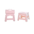 thumbnail image 3 of facefd Portable Step Stool Plastic Collapsible Child Chair Non-sliping Shower Sitting Stool, 3 of 9