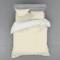 thumbnail image 1 of Ambesonne Ethnic Bedding Set 4 Pcs, Endless Motifs, Queen, Earth Yellow Pale Grey, 1 of 3