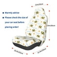 thumbnail image 2 of Picia Sea Turtle Basking in the Sun Print Waterproof Sweating Car Seat Cover for Post Gym Workout, Running, Beach and Hiking, Universal Fit Anti-Slip Bucket Seat Protector, 2 of 5