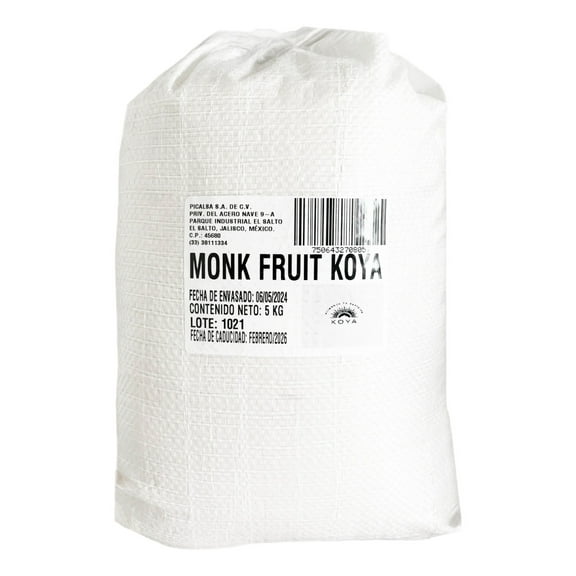 Monk Fruit Blend Endulzante Natural 5kg Koya Health Foods