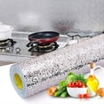 thumbnail image 3 of Adhesivo de Pared Autoadhesivo de PVC Cepillado Plateado, Impermeable, para Armario, Muebles, D, 3 of 5