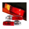thumbnail image 2 of Reflector de luz antiniebla para parachoques trasero izquierdo del coche, luz de advertencia de estacionamiento, luces traseras para Montero V73 V77 02-06, color rojo, 2 of 5