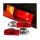 thumbnail image 2 of Reflector de luz antiniebla para parachoques trasero izquierdo del coche, luz de advertencia de estacionamiento, luces traseras para Montero V73 V77 02-06, color rojo, 2 of 5
