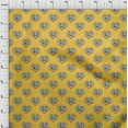 thumbnail image 3 of oneOone Organic Cotton Poplin Twill Fabric Animal Face Block Decor Fabric Printed BTY 42 Inch Wide, 3 of 4