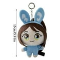 thumbnail image 3 of Stuffed Animal,Plushies,Plush,Keychain Stuffed Doll Collecting Cute Keychain,1*Plush Doll,NewJeans,Pink,5.9",Style D, 3 of 8