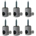 thumbnail image 1 of Rewera Set of 6 Lighting Hooks for Chandelier, Cable Fixing Decentralization Electric Wire Hook for Chandelier, Ceiling Light, Electrical Cable, Entrance, Suspension, Ceiling or Wall Hook, 1 of 5