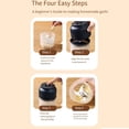 thumbnail image 4 of 2026 Upgrade Rechargeable Mini Electric Garlic Chopper, Cordless Vegetable Choppers & Mincers, Portable Small Food Processor Kitchen Gadget for Onion, Chili, Ginger, Nuts, Meat & Fruits, Blue, 4 of 8