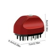 thumbnail image 3 of Scalp Massager and Hair Oil Applicator, Liquid Guide Comb, Plastic Applicator for Hair Care, Essences, and Oily Scalp Treatment, Comfortable, Easy to Use, 3 of 6