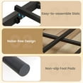 thumbnail image 6 of Costway Full Size Bed Frame with Headboard Under Bed Storage No Box Spring Needed Black, 6 of 9