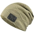 thumbnail image 1 of Bonnets Tricotés Mode Bonnet Bonnets Solides Hommes Femmes Hiver Sports de Plein Air Bonnets Chauds, 1 of 6