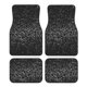 thumbnail image 1 of Fotbe Black And White Dotted Juego de 4 Tapetes para Auto con Estampado – Alfombrillas de Goma Reforzada, Diseño Antideslizante, Protección para Todo el Año – Vehículos, Autos, Camionetas y SUVs, 1 of 7