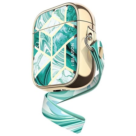 UPC: 0843439126879 | i-Blason Cosmo Case for Apple AirPods 1st/2nd Gen Marble Green (AirPods2019-Cosmo-Jade)