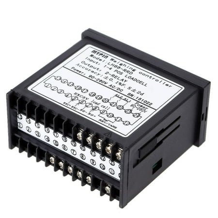 6 Digit Led Digital Weighing Controller Load-cells Indicator 1-4 Load Cell Signals Input 2 Relay Output 6 Digits LED Display ()