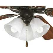 Progress Lighting Fan Light Kits Collection Antique Bronze Ceiling Fan Light Kit