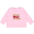 thumbnail image 2 of Inktastic Pizza Makes It All Better Baby Sweatshirt, 2 of 4