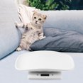 thumbnail image 1 of CRILSTYLEO Digital Pet Scale White Electronic Scale Tray with LED Display for Accurate Home Weight Measurement, 1 of 8