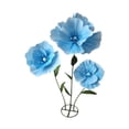 thumbnail image 2 of simhoa Wedding Giant Flowers for Decoration with Standing Base for Birthday Parties Blue, 2 of 8