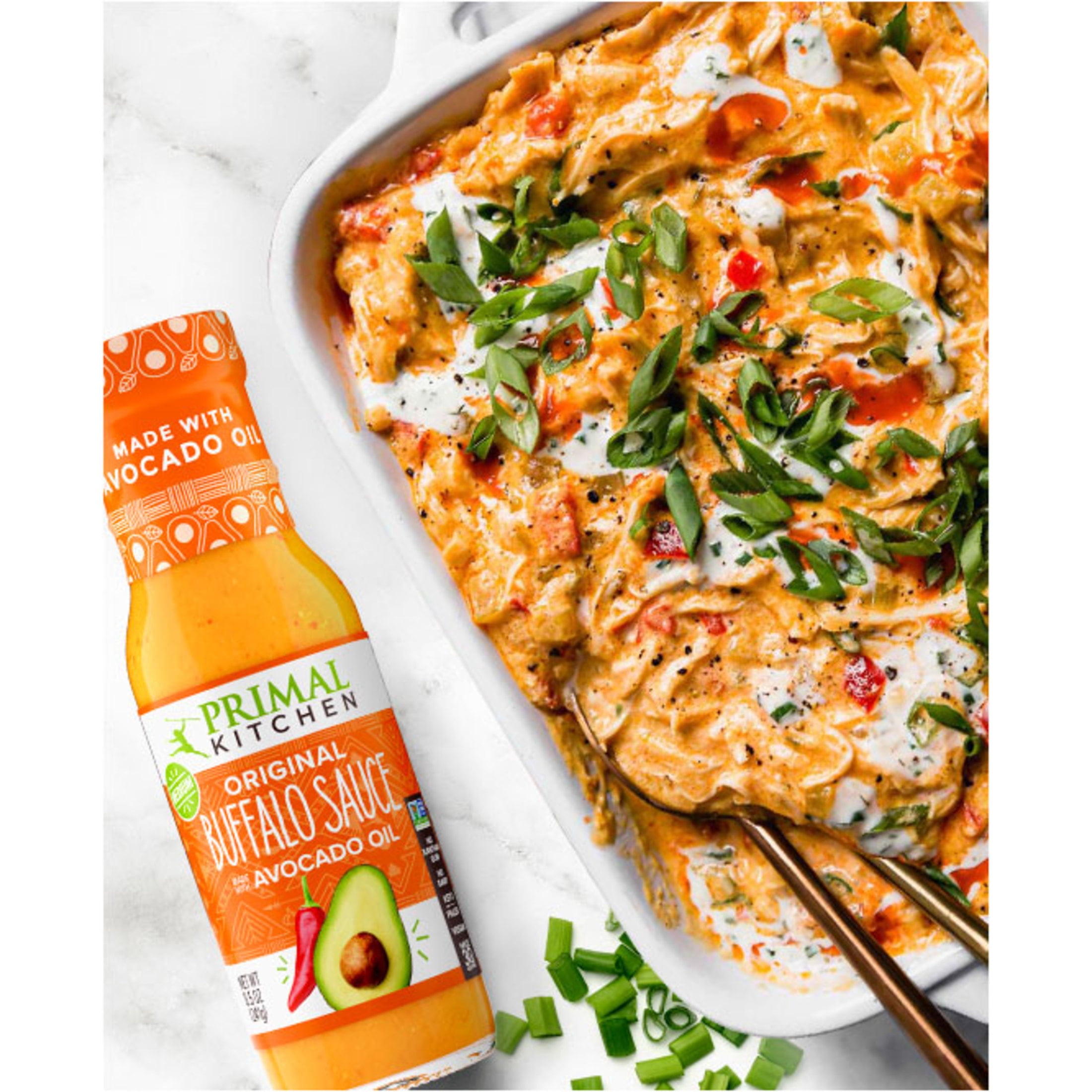 Primal Kitchen Original Buffalo Sauce 8.5 oz Bottle