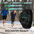 thumbnail image 2 of Findtime Military Watches for Men Digital Tactical Sports Compass Pedometer Calorie Step Counter Watch Waterproof Stopwatch Pacer Running Watch Alarm Electronic Nylon Strap, 2 of 7