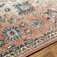 thumbnail image 6 of Mark&Day Area Rugs, 8x10 Larrabee Traditional Burnt Orange Area Rug, Orange Ivory Blue Carpet for Living Room, Bedroom or Kitchen (7'10" x 10'), 6 of 6