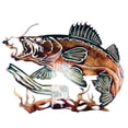 thumbnail image 5 of Decoración de pared de peces de metal, manualidades, adornos colgantes para interiores y exteriores, hierro, 5 of 5