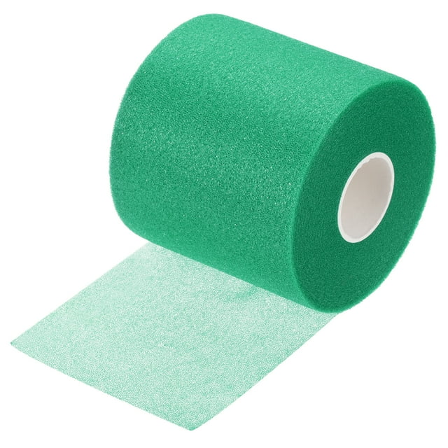 Unique Bargains Film de Protection pour Raquette de Tennis Badminton en PU de 30 Yards, Vert Foncé