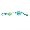 thumbnail image 2 of Chien Puzzle Dentition Jouet, Caoutchouc Morsure Résistant Chien Nourriture Distribution Boule Jouet Sain Rechargeable Réduire l'Ennui Multifonctions pour Jouer Bleu, 2 of 8