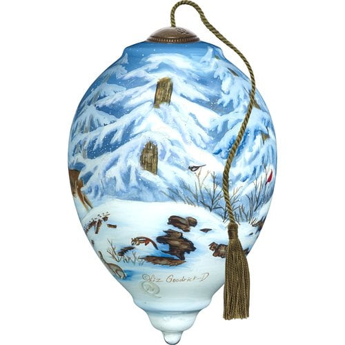 Precious Moments Ne'Qwa Standard Princess Winter's Woodland Angel Shaped Ornament