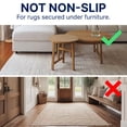 thumbnail image 3 of RUGPADUSA, 8'x10', 100% Felt Rug Pad (1/2" Thick), Safe for All Floors, Low-VOC, Made in the USA, 2-Year Warranty, 3 of 9