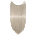 thumbnail image 2 of Invisible Wire in Hair Extensions Miracle Secret Fish Line Silky Straight Synthetic Hairpieces, 2 of 5