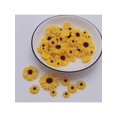 thumbnail image 2 of 50pcs 10~26mm White Mix Resin Daisy Flowers Flatbacks Cabochons Sunflower Charms Crafts For Easter Cardmaking Decorations DIY Hair Jewelry Making, 2 of 4
