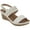 White, variant on Good Choice Womens Foley Faux Suede Wedge Sandals