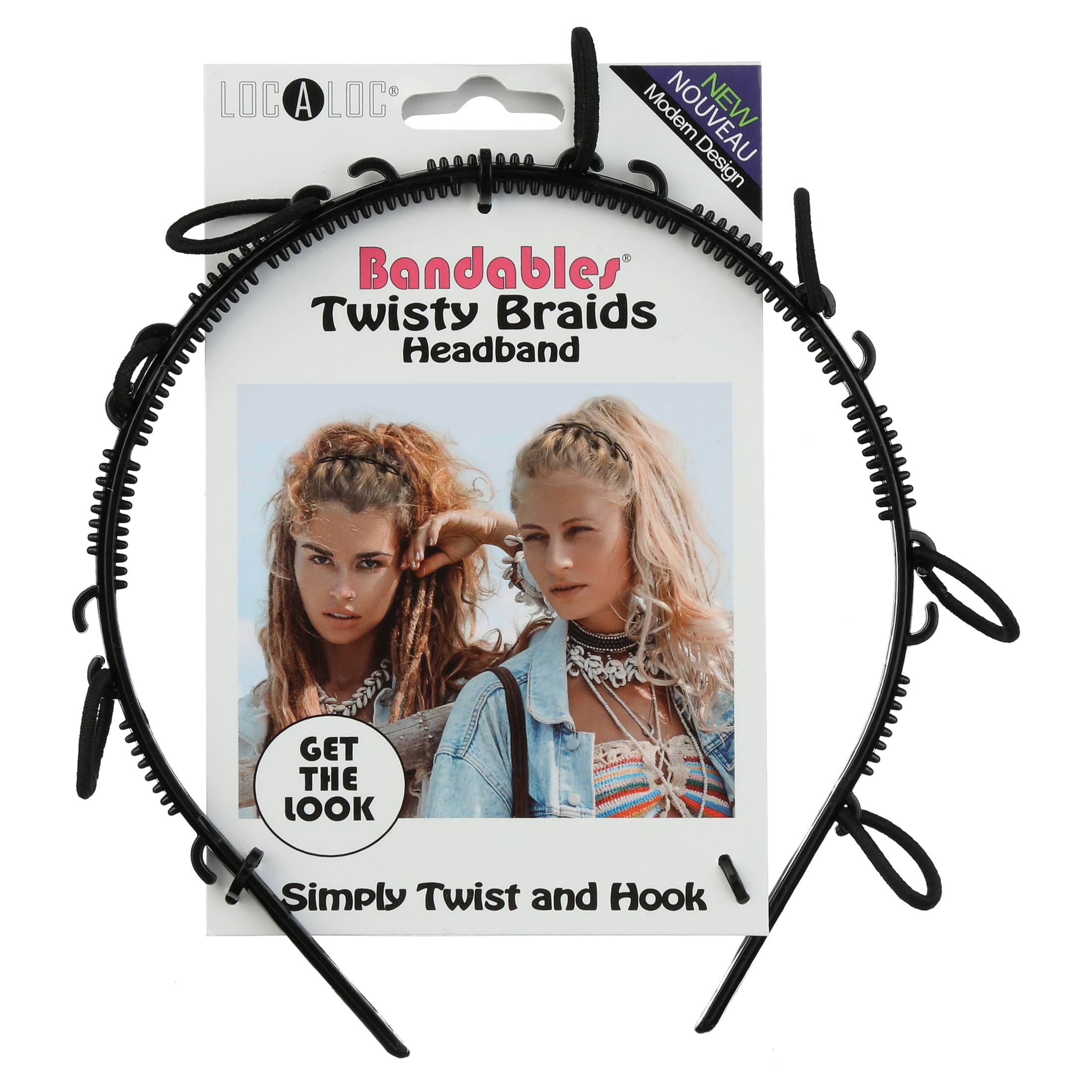 Localoc Style Bandables Twisty Braids Headband