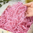 thumbnail image 5 of Sm:)e Pink Crinkle Cut Paper for Gift Baskets,for Shred Packing Raffia Grass Cushion Paper-16oz, Perfect for Basket Filler, Gift Boxes,Christmas Wedding Birthday,Ideal for All Occasions, 5 of 5