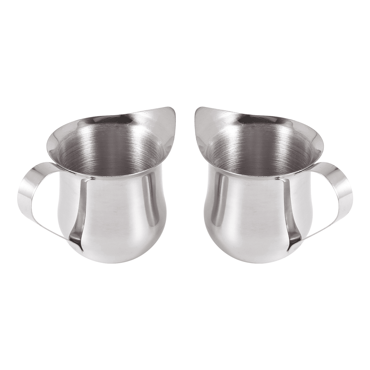 12Pack 3Oz Stainless Steel Bell Creamer Espresso Shot Frothing Pitcher Cup Latte Art Espresso Measure Cup