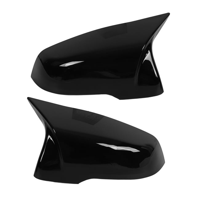 51167386567, Rearview Mirror Cover Gloss Black Ultraviolet Resistant Anti Fading Left Right For Auto