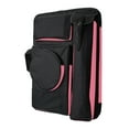 thumbnail image 2 of Case de cartera de arte, mochila de artistas, bolsa de dibujo de almacenamiento que lleva bolsa para viajes, suministros de arte, accesorios, cuaderno Rosa negro, 2 of 8