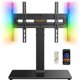 thumbnail image 1 of Soporte para TV Perlegear PGTVS32B giratorio con LED 32-70 pulgadas VESA 400 x 400 mm, 1 of 7